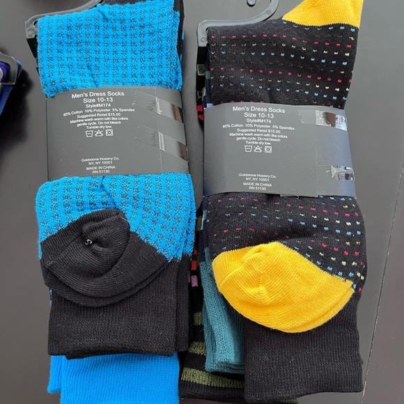 12 pack of men’s dress socks - Picture 3 of 11
